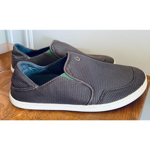 Men's Olukai Nohea Mesh Loafers, Men's 11.5, Casual Slip On Shoes - Picture 1 of 5